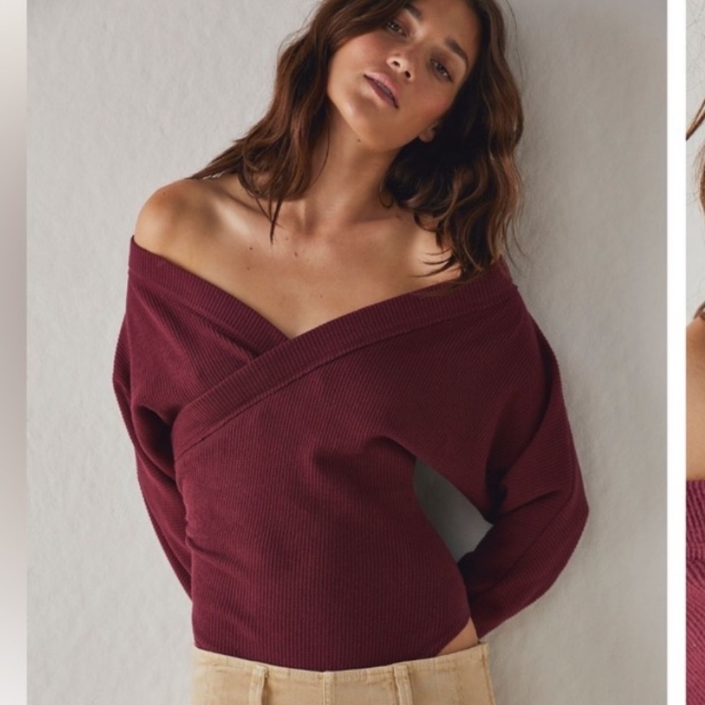 NWT Small Free People Lovin This Feeling Bodysuit